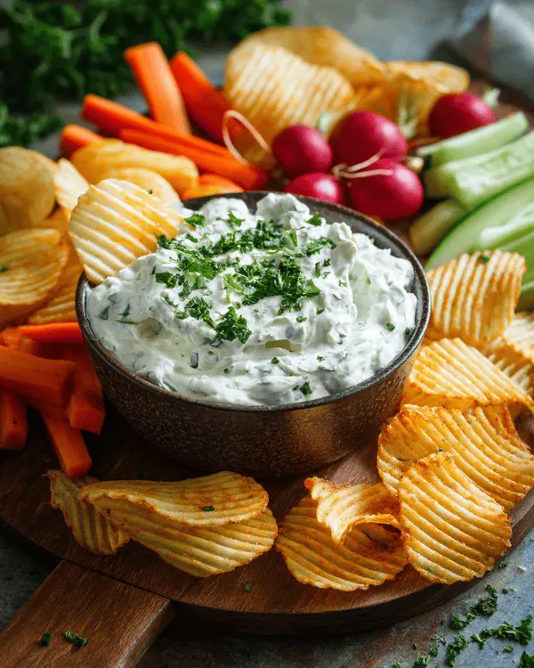 Easy Sour Cream Dip Recipe – Perfect for Chips 4 homemade sour cream dip