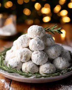 pecan nut ball cookies