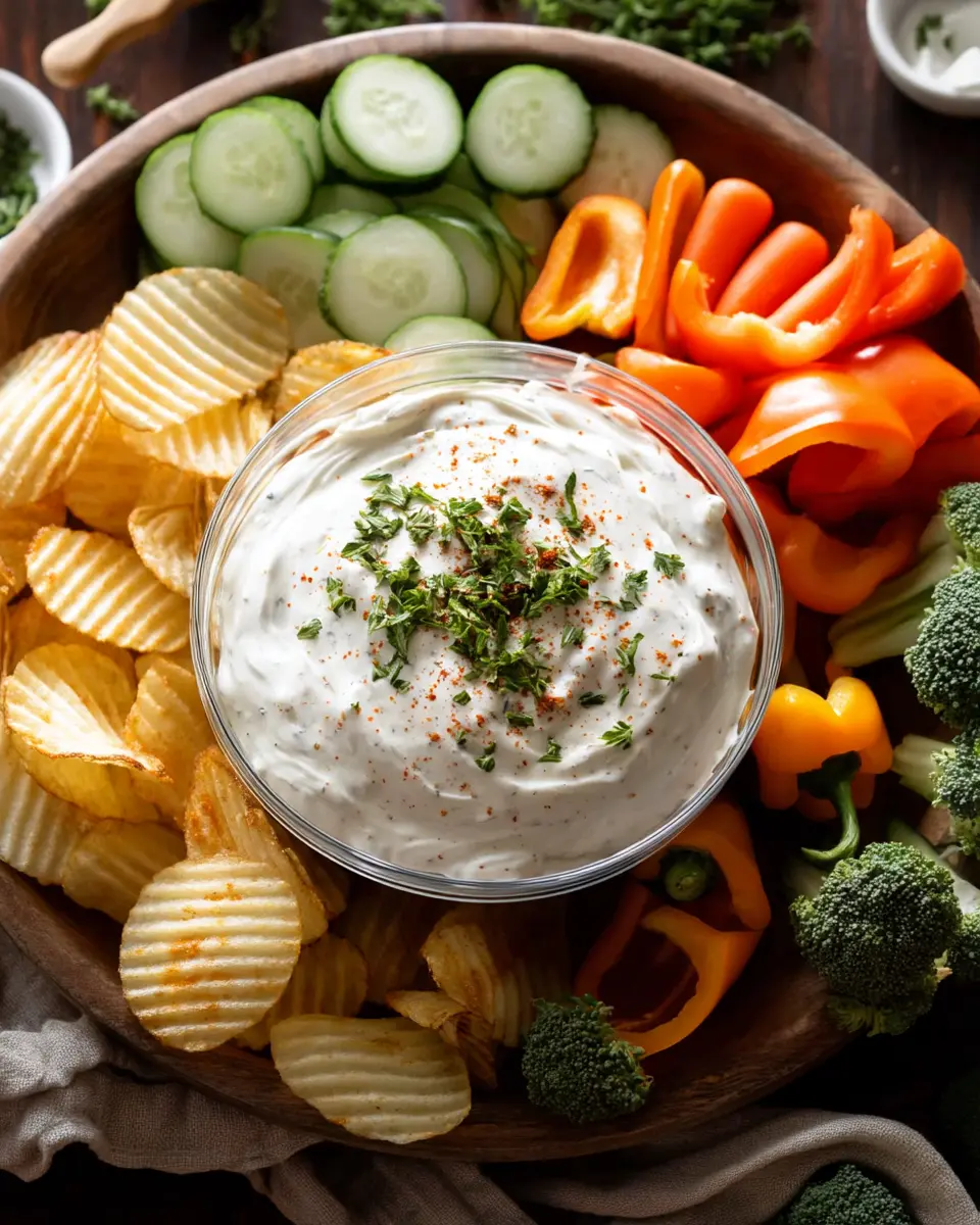Easy Sour Cream Dip Recipe – Perfect for Chips 1 sour cream dip recipe