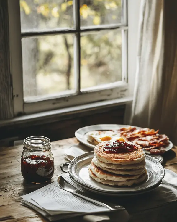 Southern Hoe Cake Recipe, Easy Fried Pancakes 4 Homemade hoe cakes