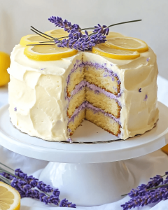 Lemon Lavender Cake