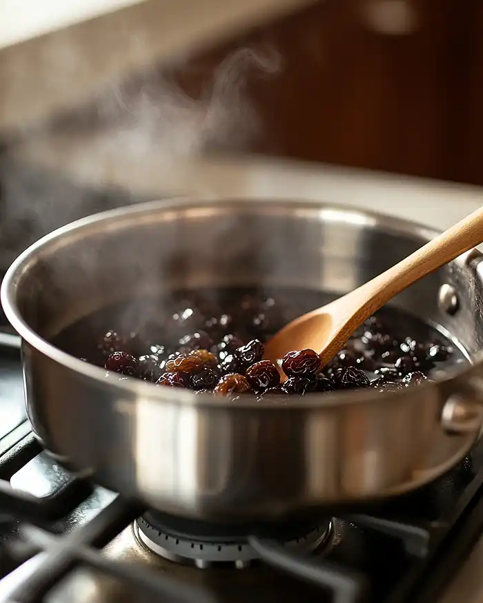 Raisin Pie Recipe instructions