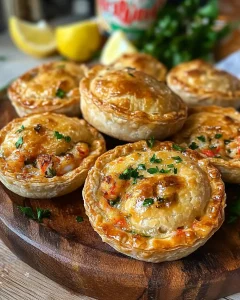 crawfish mini pies