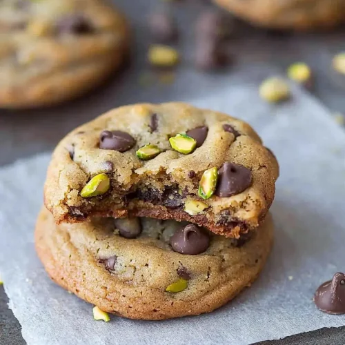 Brown Butter Pistachio Chocolate Chip Cookies 5 brown butter pistachio chocolate chip cookies