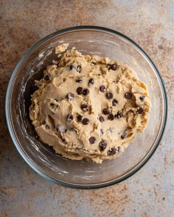 Brown Butter Pistachio Chocolate Chip Cookies 3 preparation of Brown Butter Pistachio Chocolate Chunk Cookies recipe