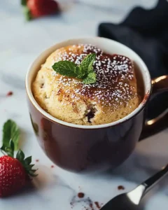 3 ingredient protein powder mug cake no egg