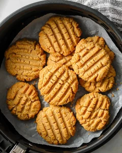 peanut butter cookies air fryer
