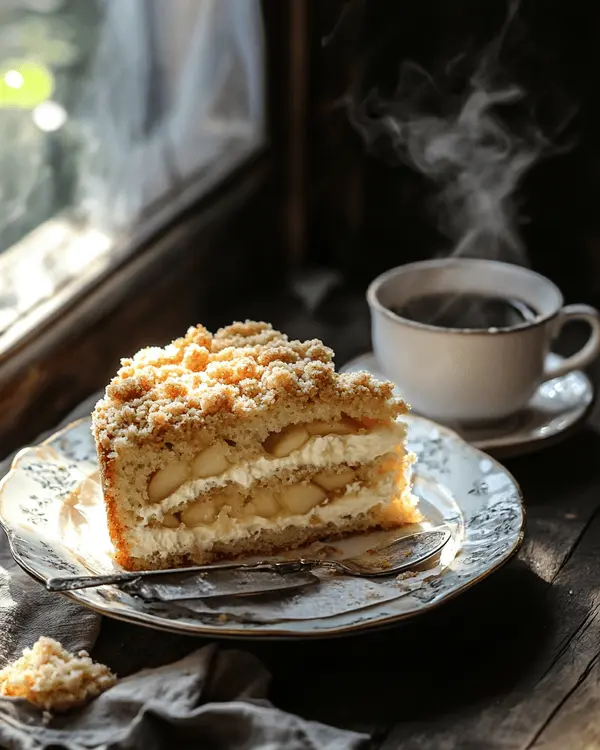 Apple Sour Cream Coffee Cake