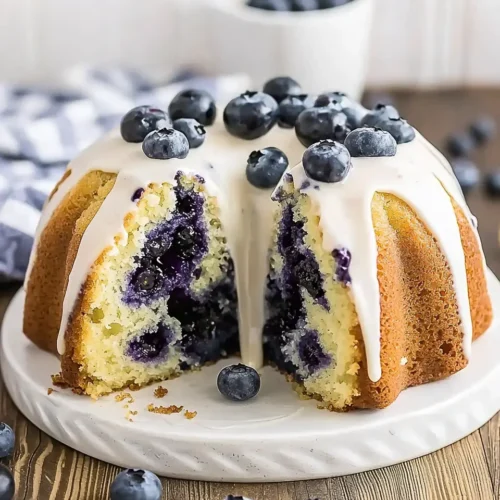 blueberry bundt cake recipe