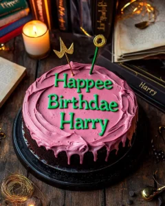 happy birthday harry cake