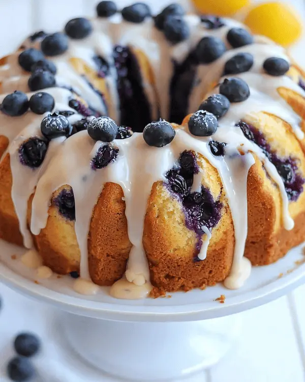 Lemon Blueberry Bundt Cake Recipe 2 blueberry lemon bundt cake