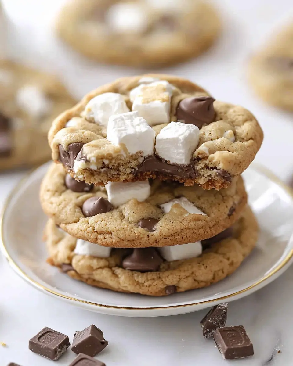 Amazing Smore Cookie Recipe 1 smore cookie recipe