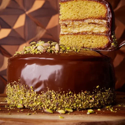 Pistachio Cream Cake