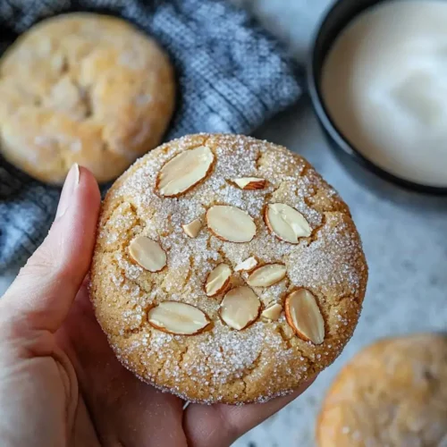 almond croissant cookies