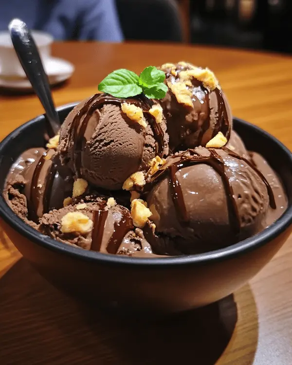 Dubai Chocolate Ice Cream Recipe 4 best chocolate ice cream in Dubai