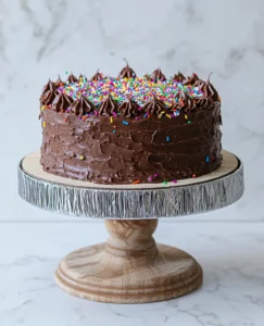 chocolate skyscraper cake