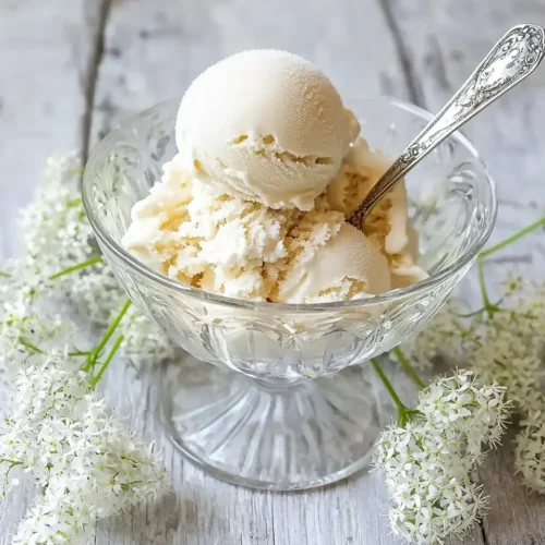 elderflower ice cream
