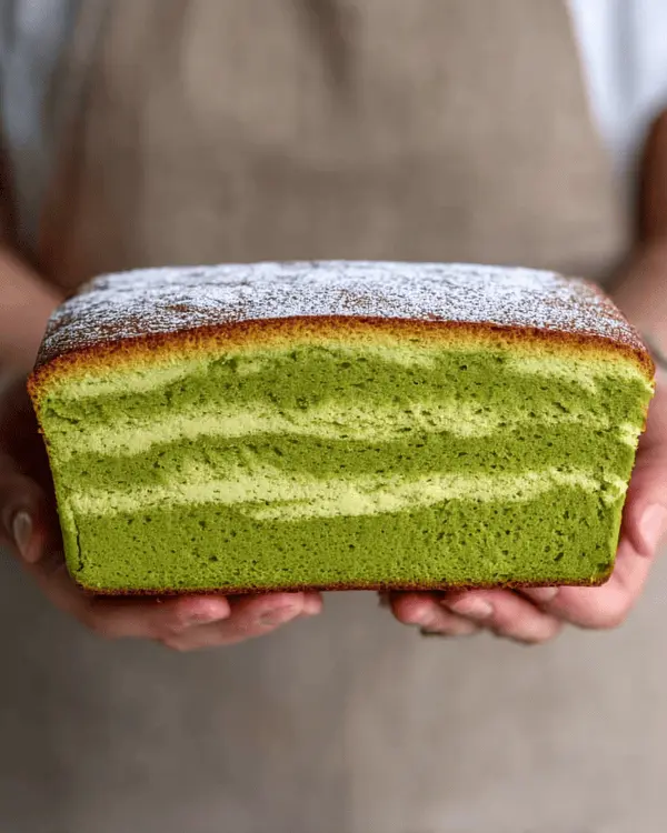 Matcha Sponge Cake 4 green tea sponge cake