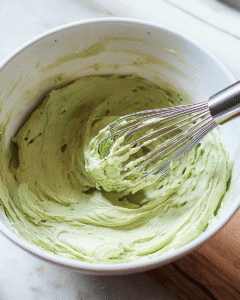 matcha cream cheese