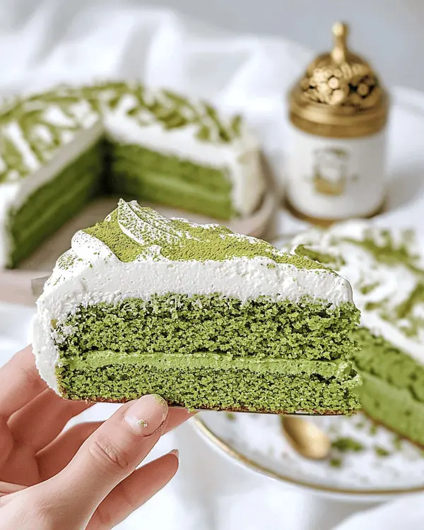 matcha protein dessert