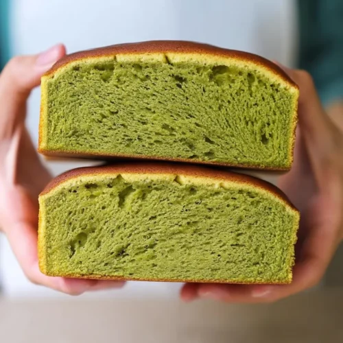 matcha sponge cake