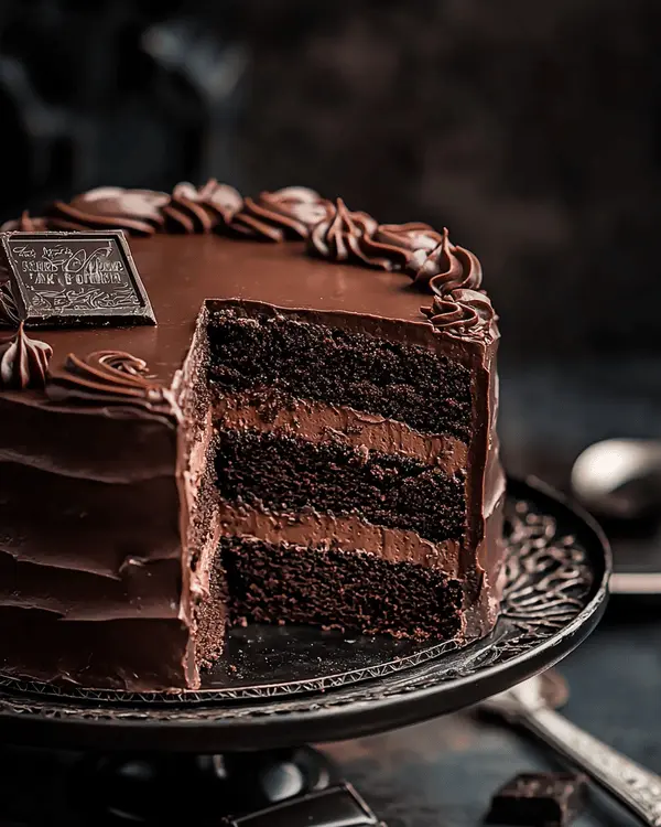 Mile High Chocolate Cake 4 mile high chocolate cake recipe