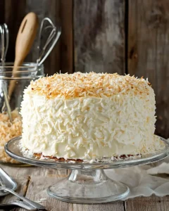mile high coconut layer cake