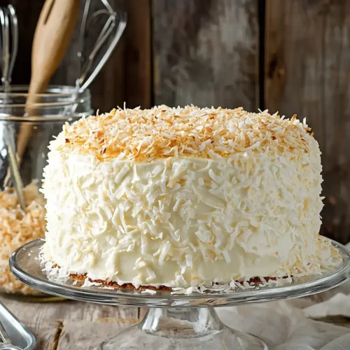 mile high coconut layer cake
