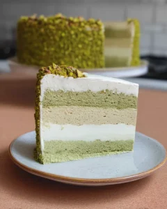 pistachio ice cream cake