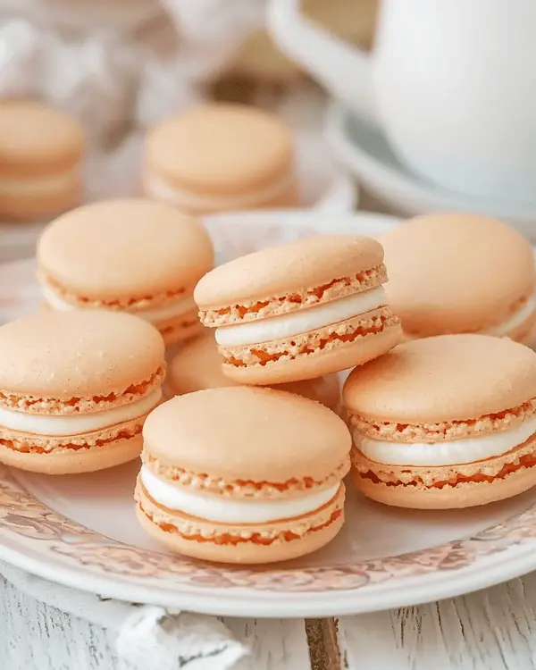 rose water macarons