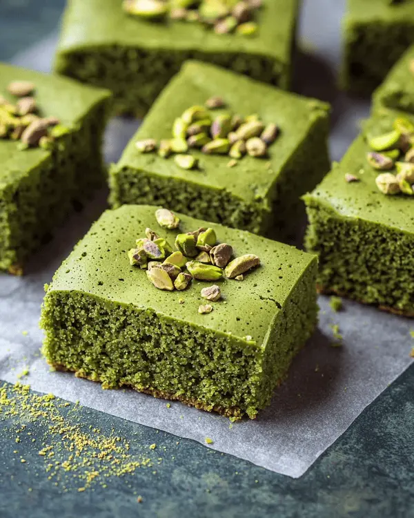 vegan matcha cake
