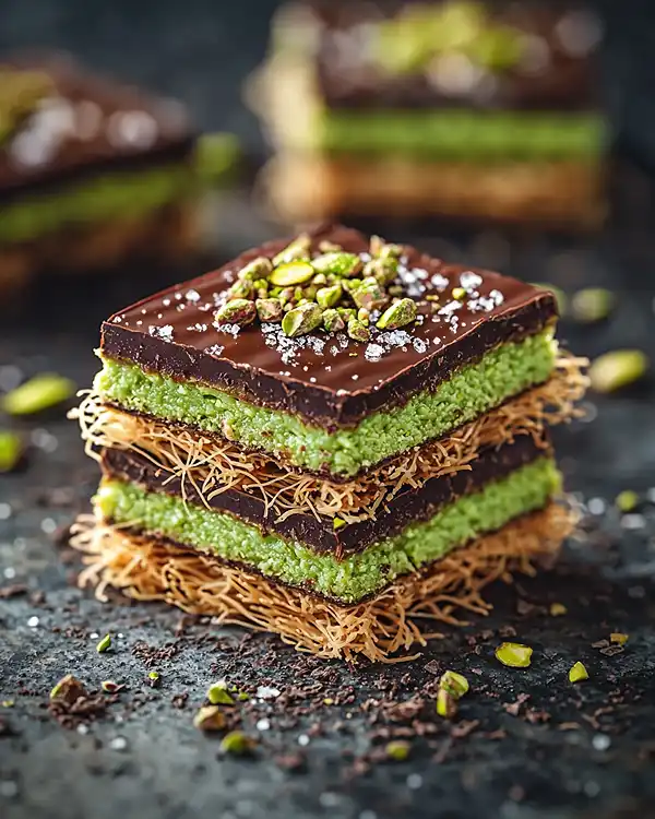 5 Ways to Use Kataifi Pastry 2 Viral Dubai Chocolate Bars