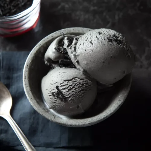 Black Sesame Ice Cream Recipe 5 black sesame ice cream