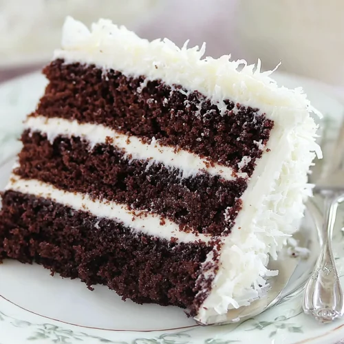 chocolate coconut cake recipe