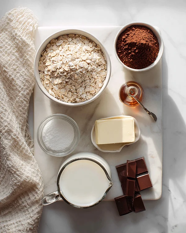 Chocolate Oatmeal No Bake Cookies Without Peanut Butter 2 chocolate oat cookies no bake