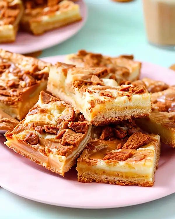 Cookie Butter Gooey Butter Cake 4 cookie butter gooey cake recipe