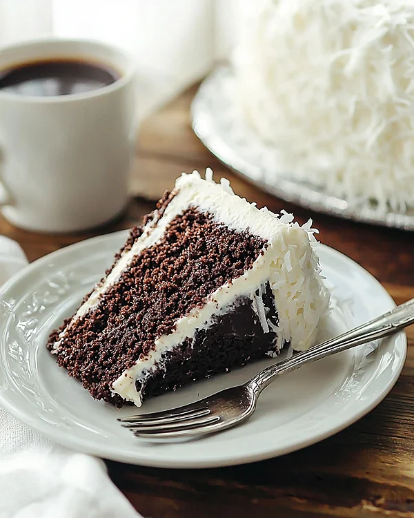 The Ultimate Chocolate Coconut Cake Recipe 4 easy chocolate coconut cake
