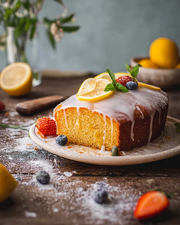 Vegan Lemon Olive Oil Cake 4 lemon olive oil vegan cake