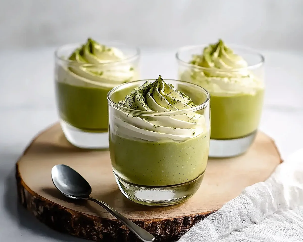Matcha White Chocolate Mousse Recipe 1 matcha white chocolate mousse recipe