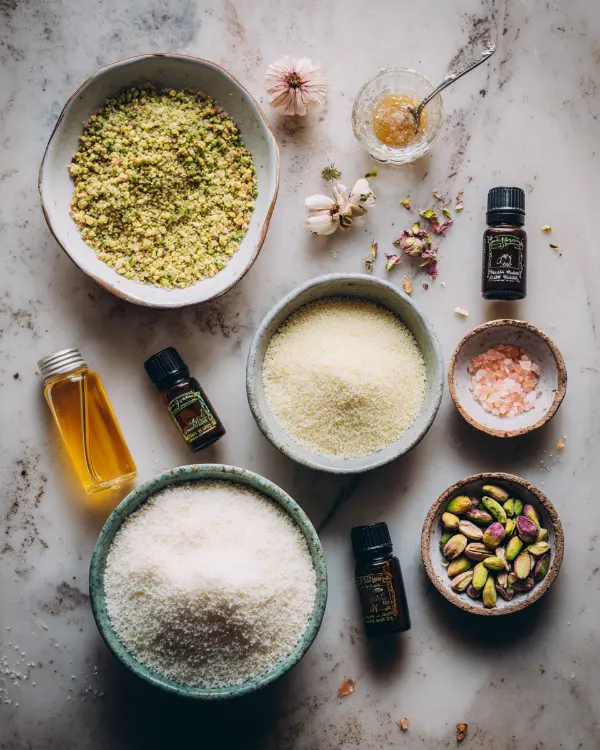middle eastern cookies with pistachio