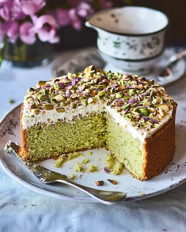 Pistachio Ricotta Cake Recipe 4 pistachio ricotta cake