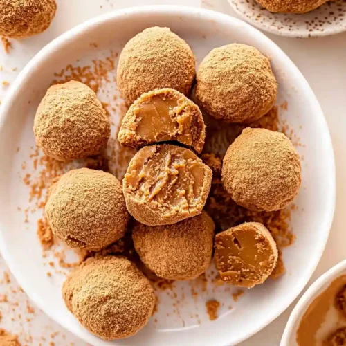 Easy Biscoff Cookie Butter Truffles 7 Biscoff Cookie Butter Truffles
