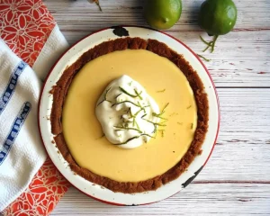 Key Lime Pie with Graham Cracker Crust