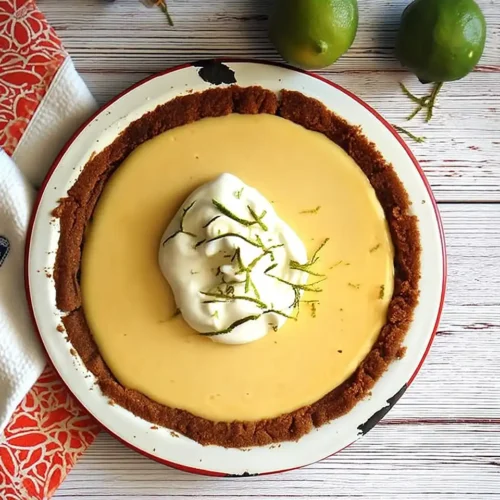 Key Lime Pie with Graham Cracker Crust 5 Key Lime Pie with Graham Cracker Crust