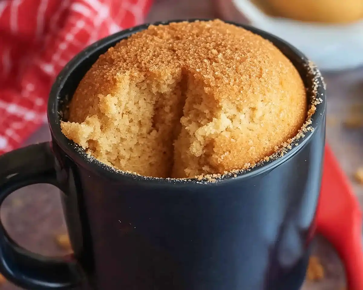 Lotus Biscoff Mug Cake Recipe
