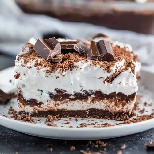 No Bake Chocolate Lasagna