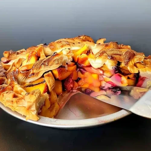 Fresh Peach and Raspberry Pie 5 Peach and Raspberry Pie