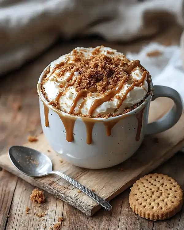 The Ultimate Lotus Biscoff Mug Cake Recipe 4 biscoff mug cake recipe