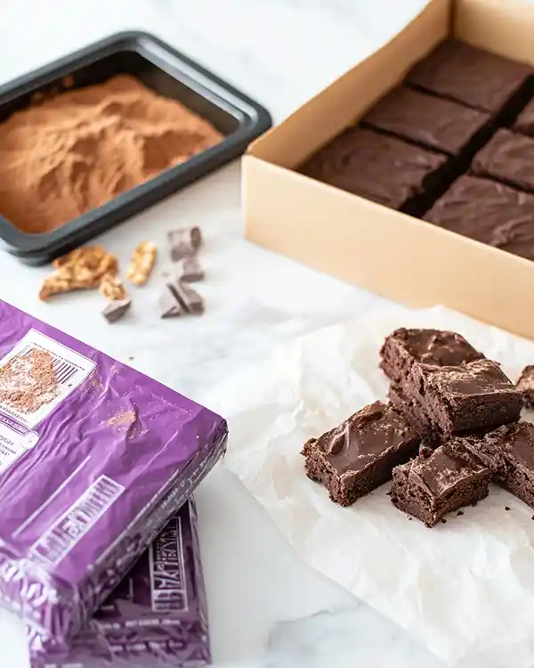 No-Bake Brownie Balls 3 brownie protein balls ingredients