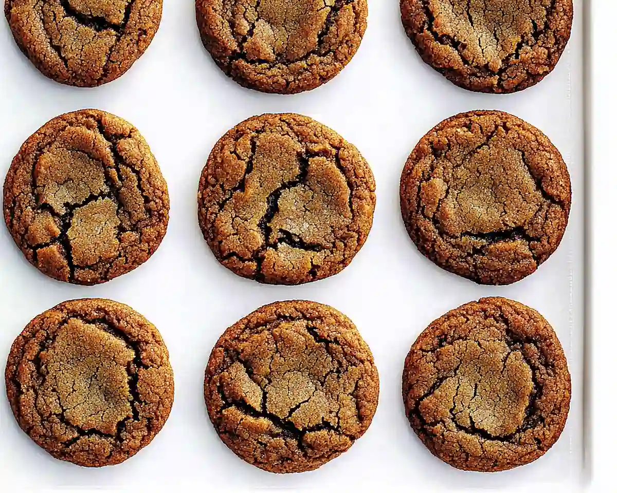 chewy ginger molasses cookies